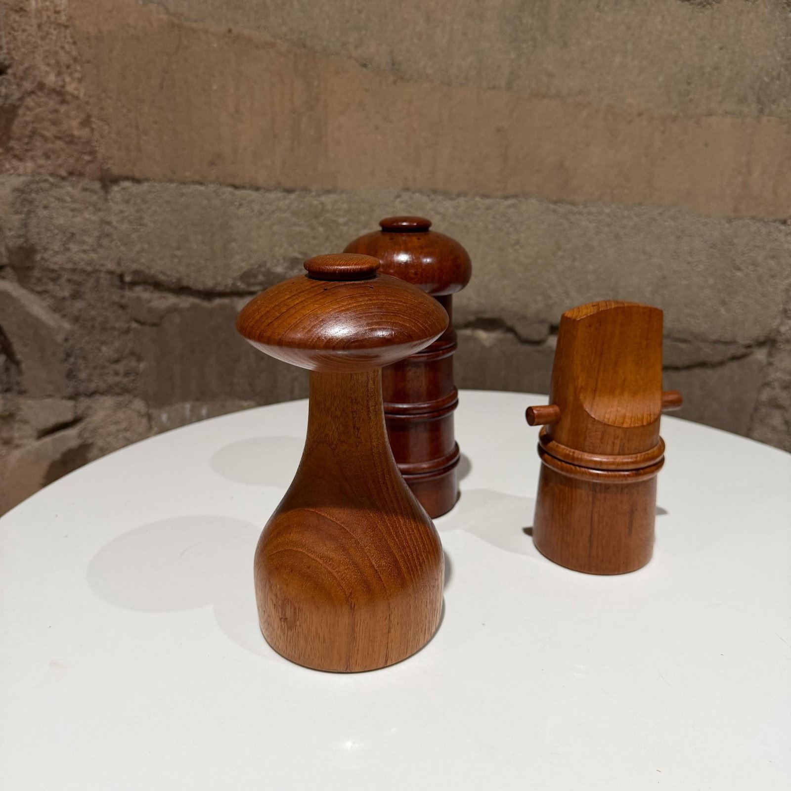 Set of There (3) Salt and Pepper Mill Designed by Jens Quistgaard for Dansk Designs. - 2