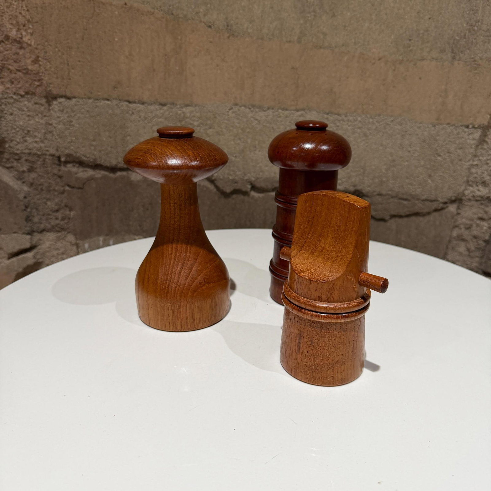 Set of There (3) Salt and Pepper Mill Designed by Jens Quistgaard for Dansk Designs. - 5