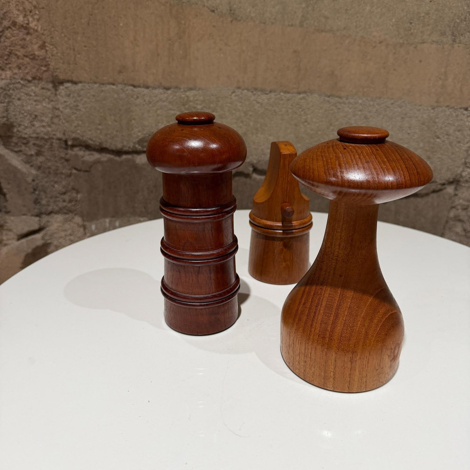 Set of There (3) Salt and Pepper Mill Designed by Jens Quistgaard for Dansk Designs. - 6