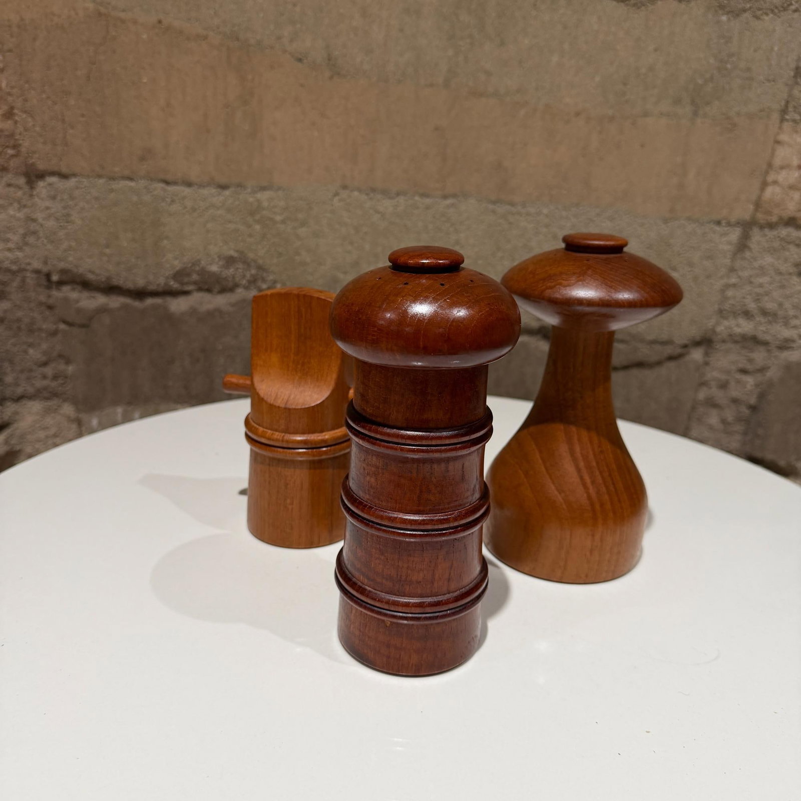 Set of There (3) Salt and Pepper Mill Designed by Jens Quistgaard for Dansk Designs. - 8