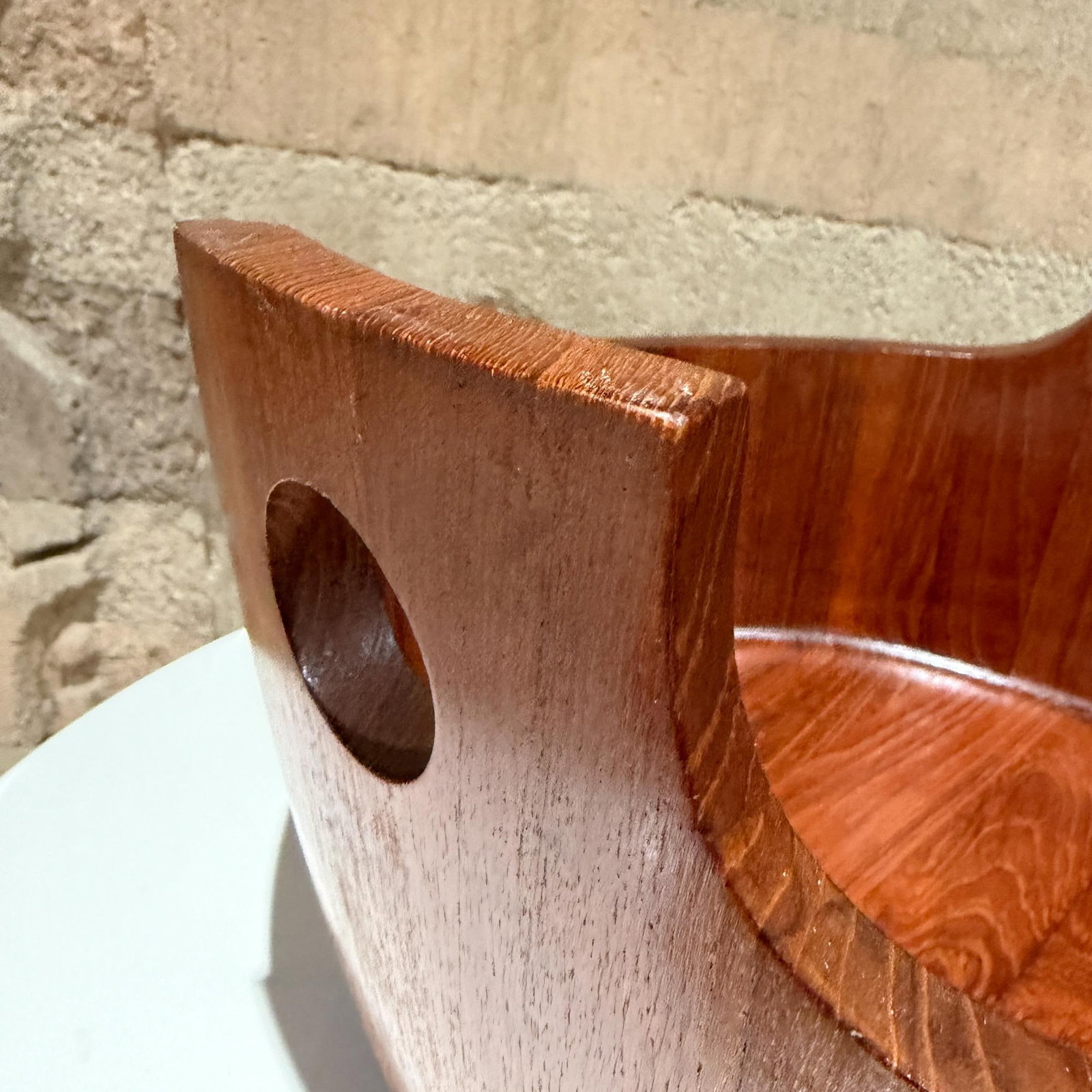 Danish Mid-Century Modern Staved Teak Jens Quistgaard for Nissen - 8