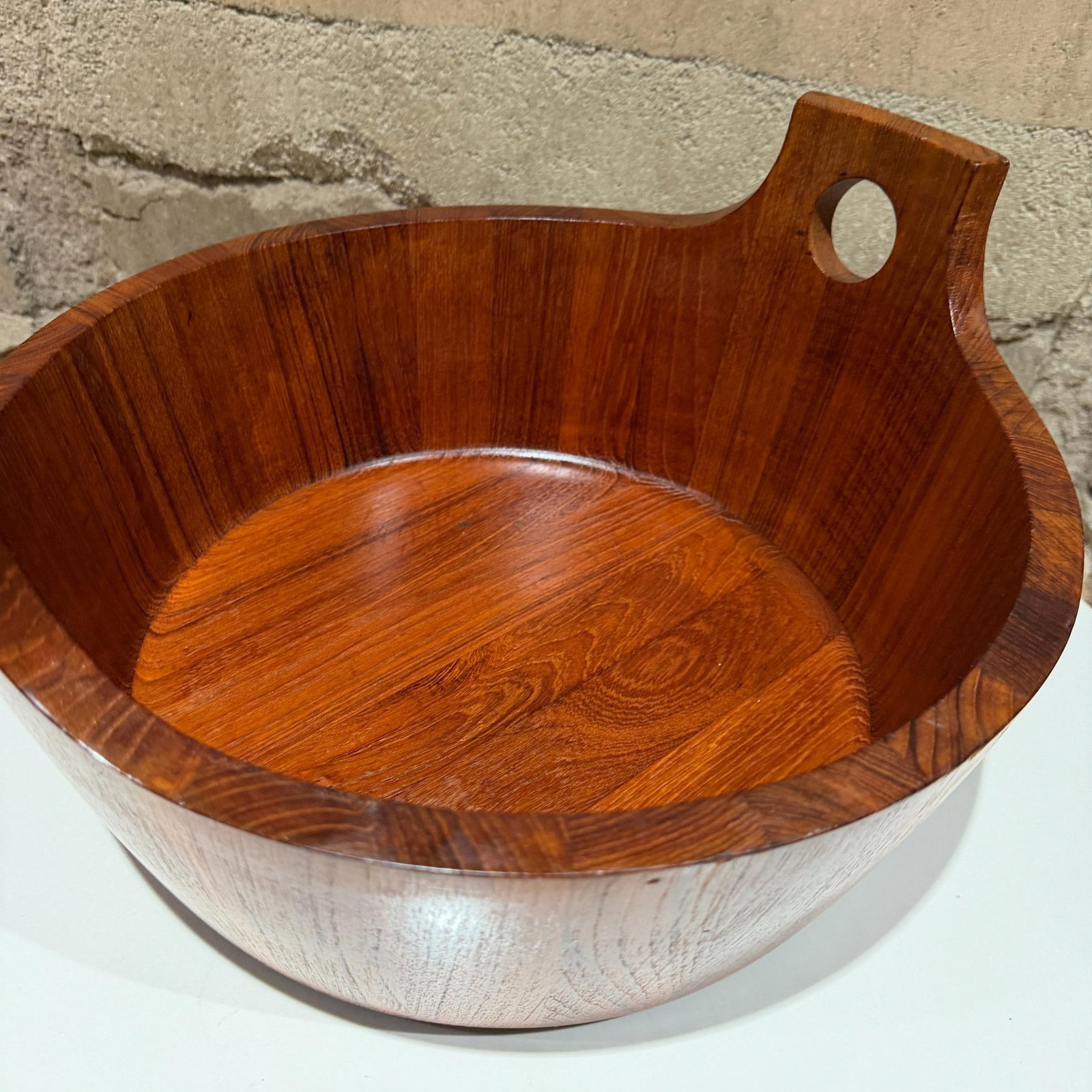 Danish Mid-Century Modern Staved Teak Jens Quistgaard for Nissen - 9