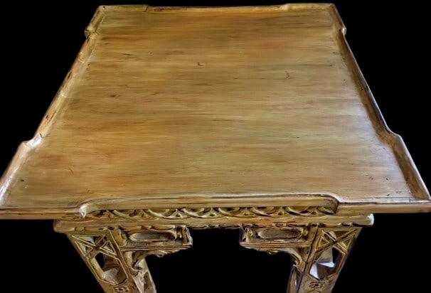 Pair of Vintage, Rare, Monumental, Faux Bamboo, Chinoiserie, Mid Century, Accent Tables - 10