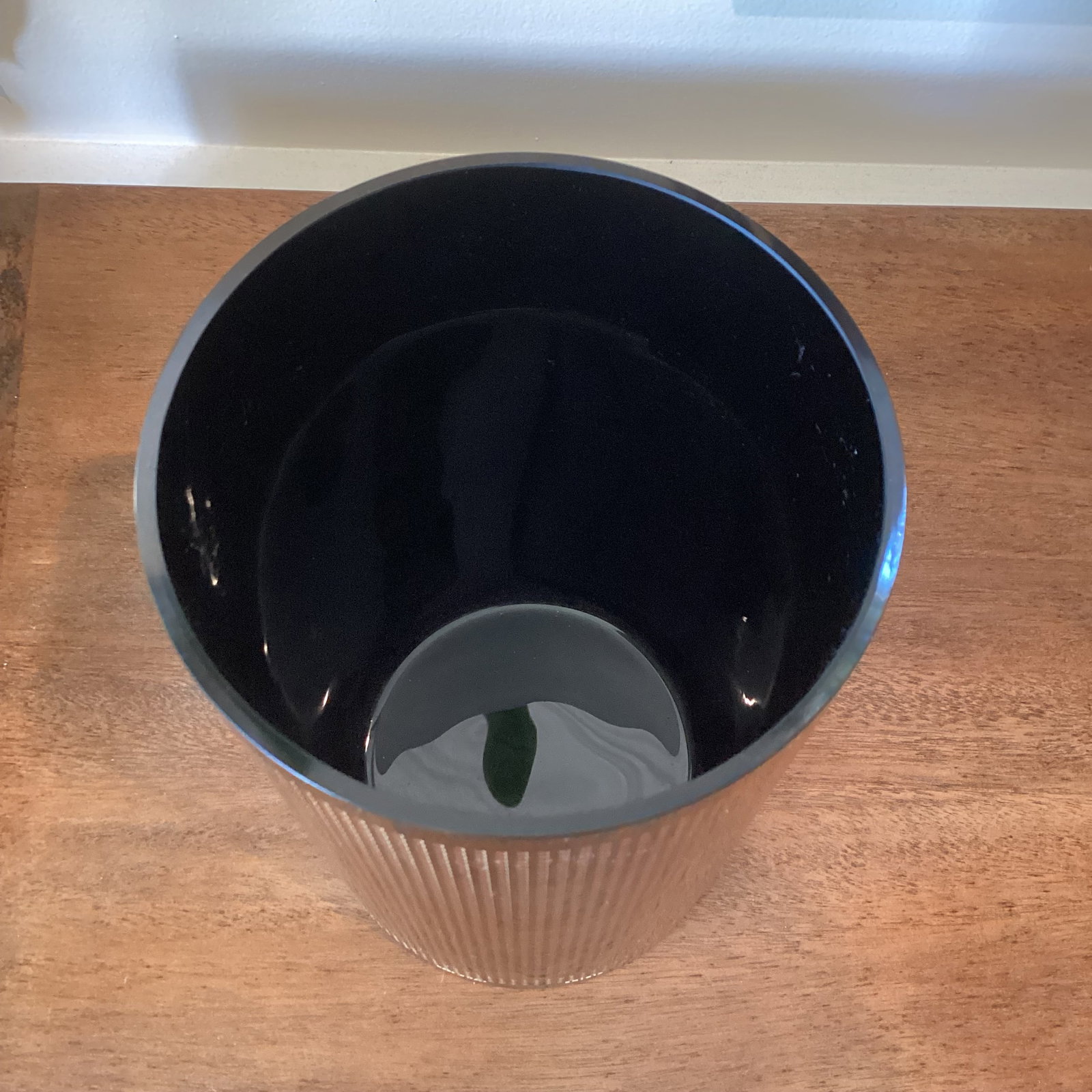 Koz Susani for Egizia Black & Gold Dot Glass Vase - 5