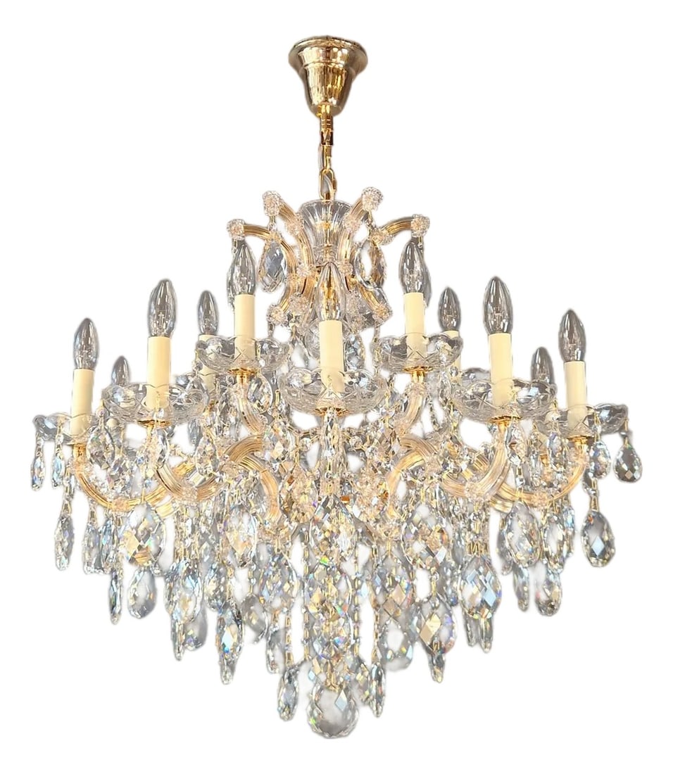 Maria Theresa Style Crystal Chandelier Handmade Luxury European Chandelier (1 of 8)