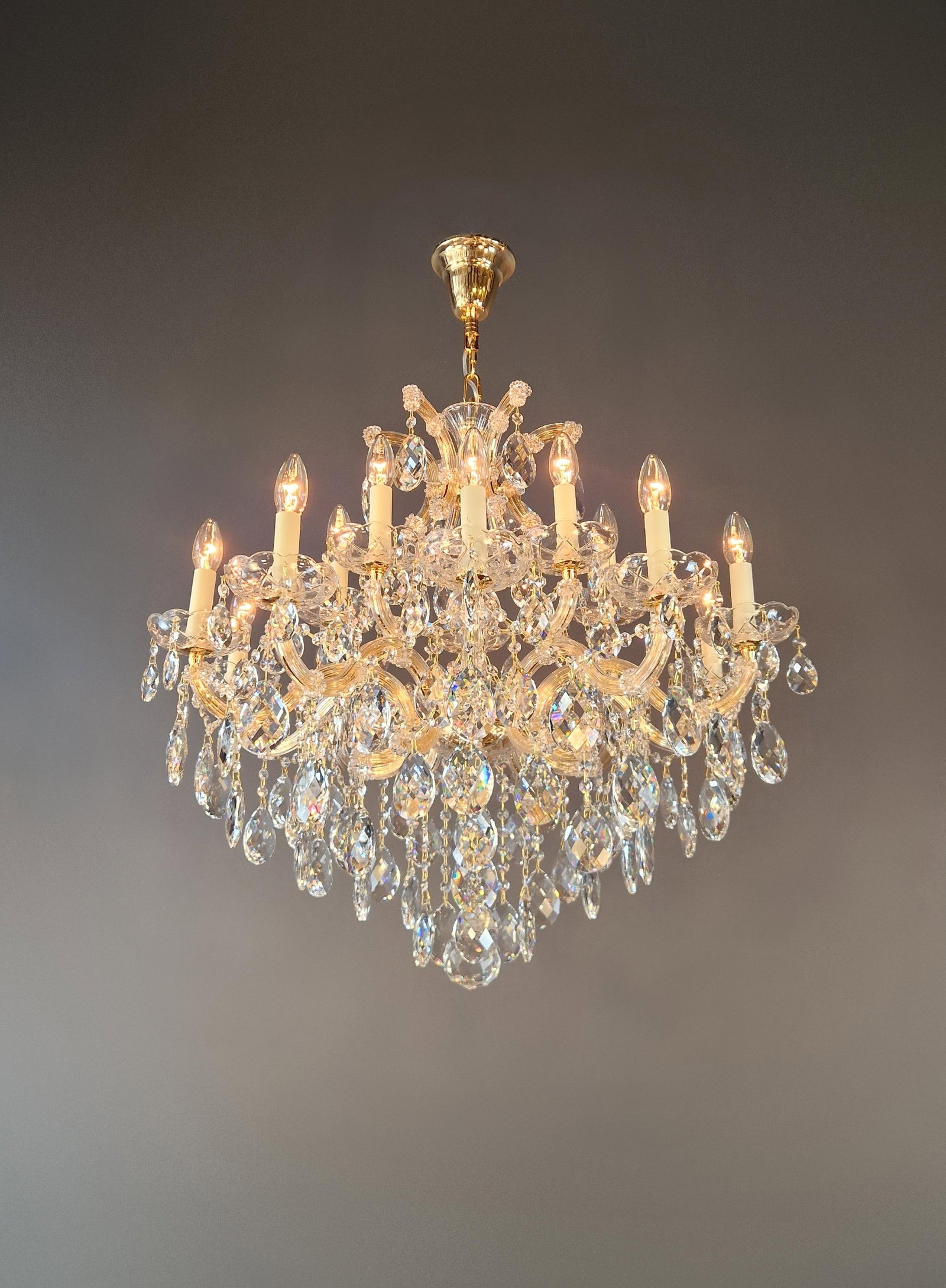 Maria Theresa Style Crystal Chandelier Handmade Luxury European Chandelier - 3