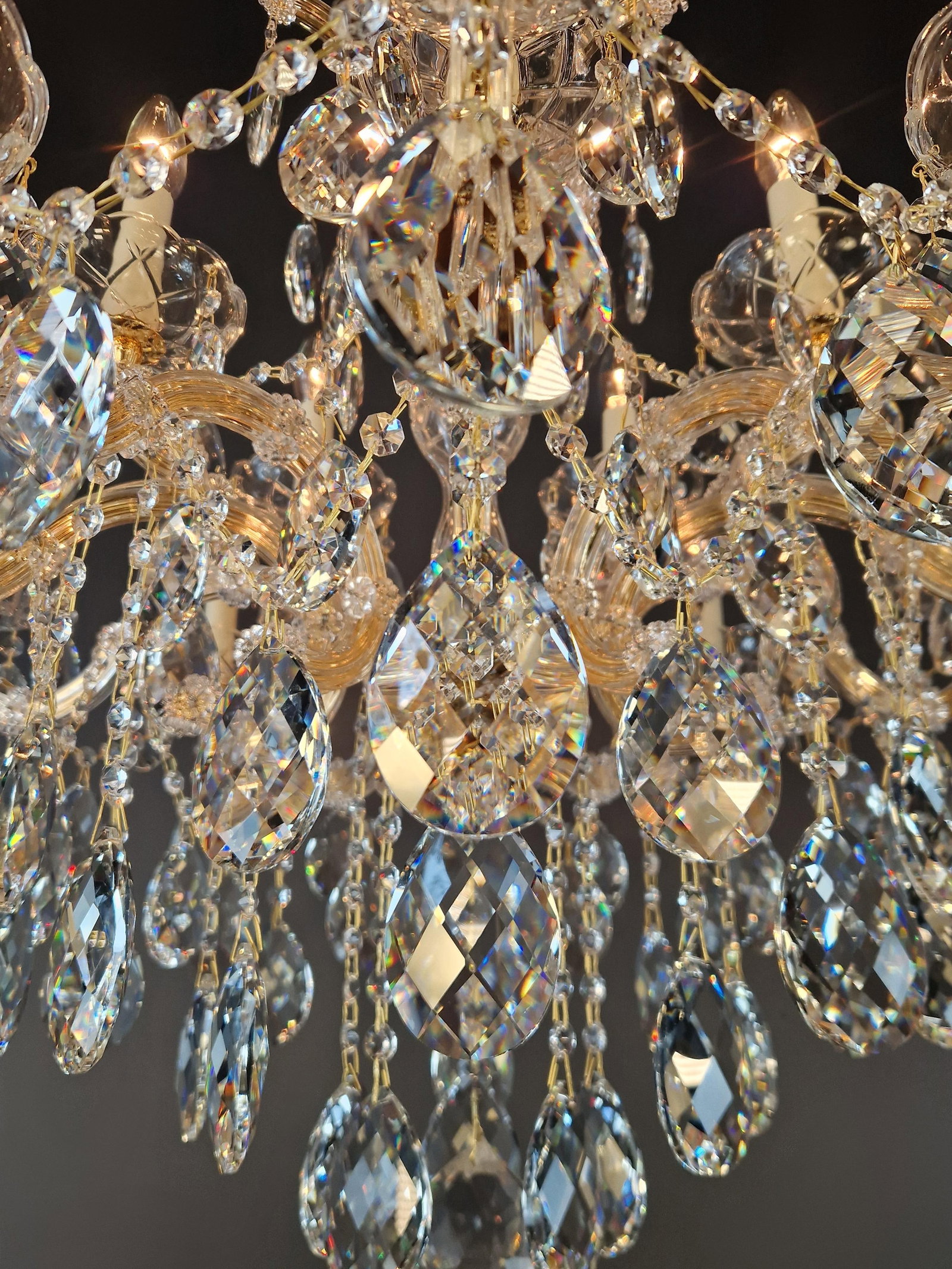 Maria Theresa Style Crystal Chandelier Handmade Luxury European Chandelier - 4