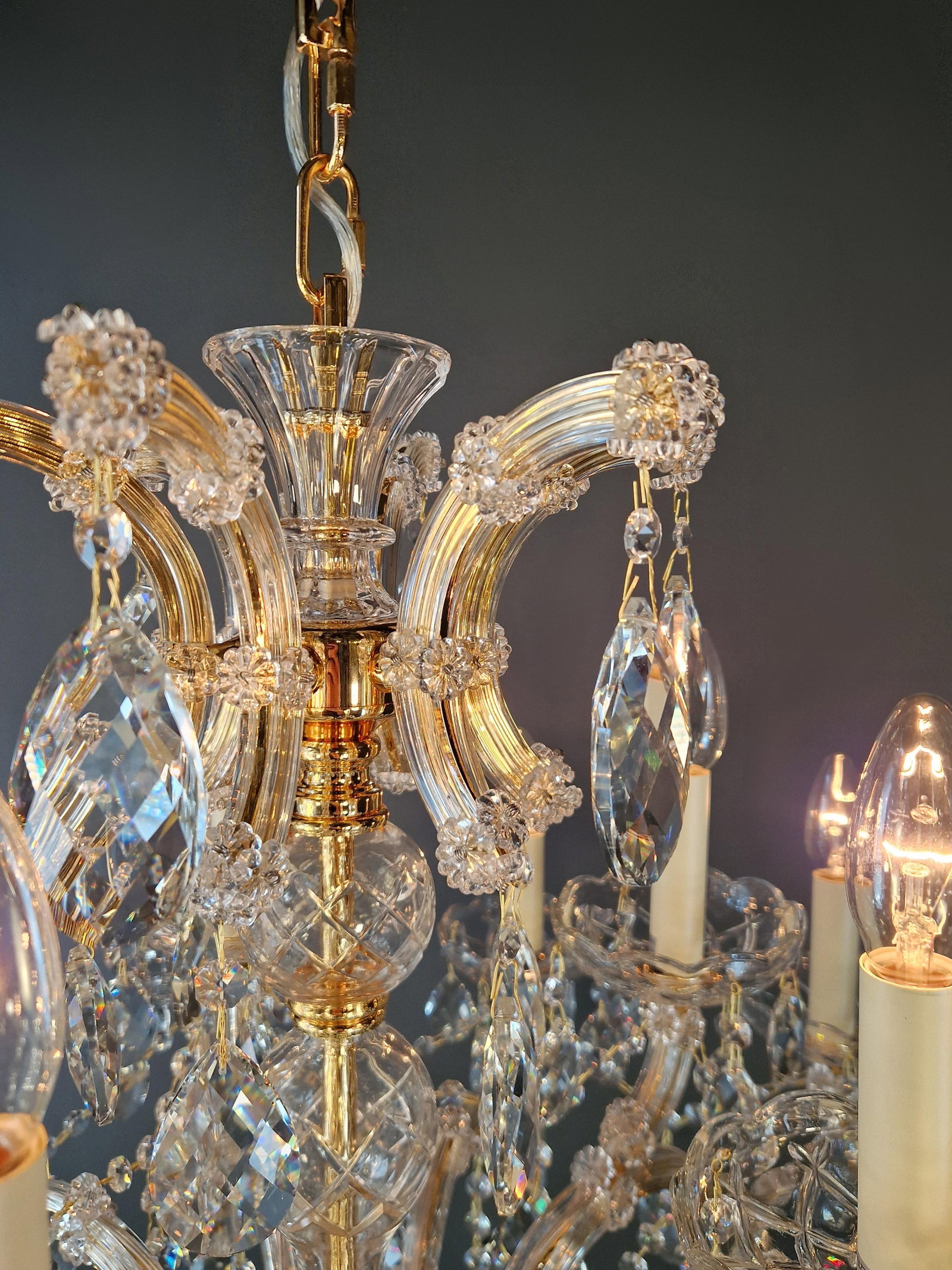 Maria Theresa Style Crystal Chandelier Handmade Luxury European Chandelier - 6