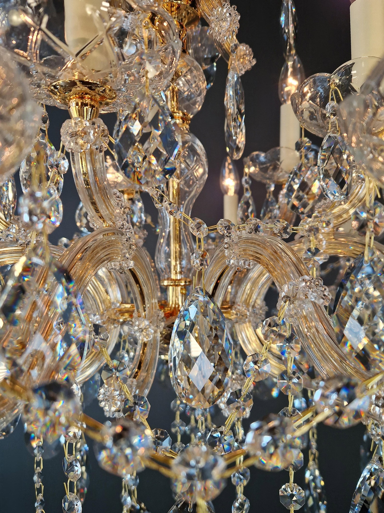 Maria Theresa Style Crystal Chandelier Handmade Luxury European Chandelier - 7