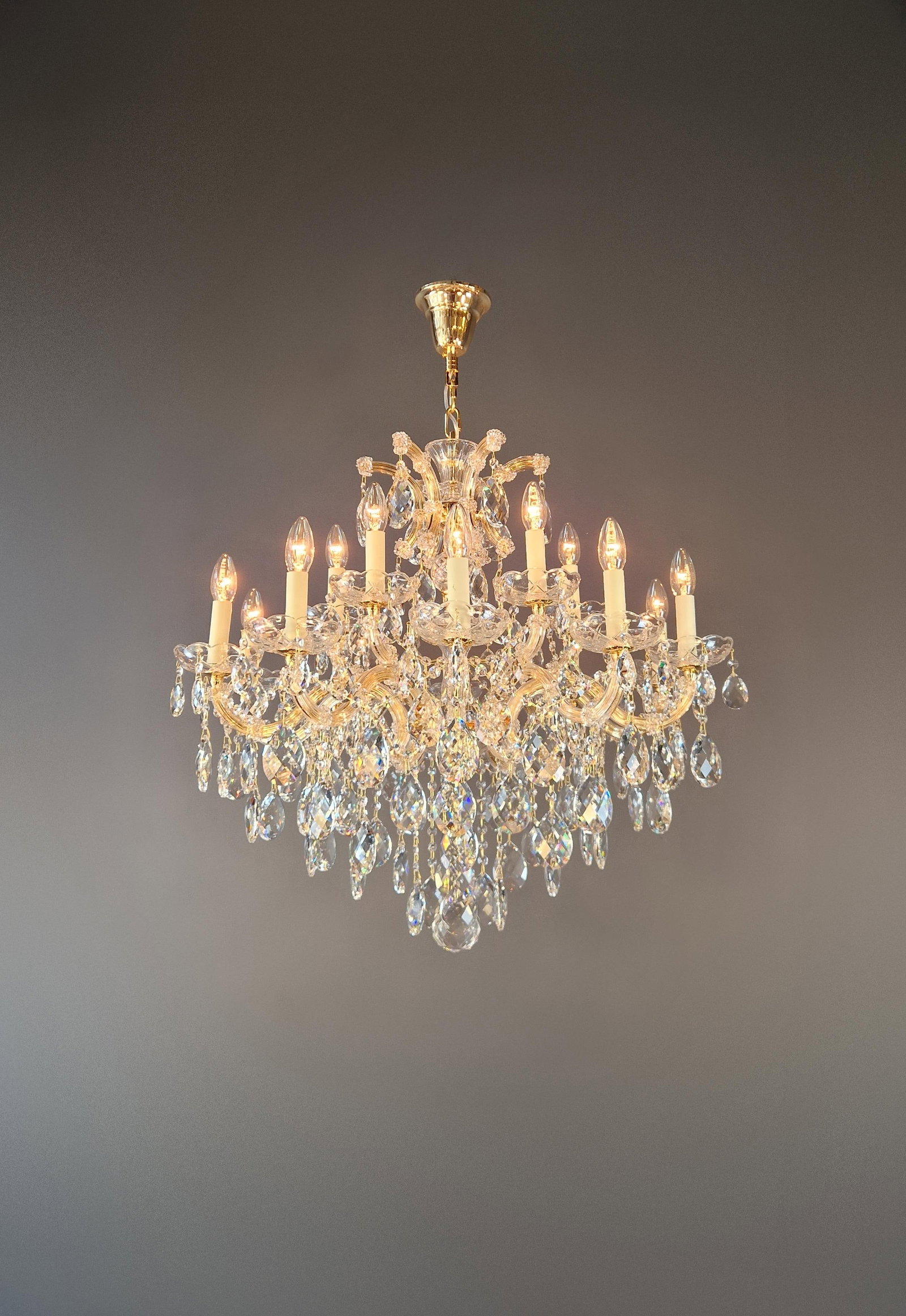 Maria Theresa Style Crystal Chandelier Handmade Luxury European Chandelier - 8