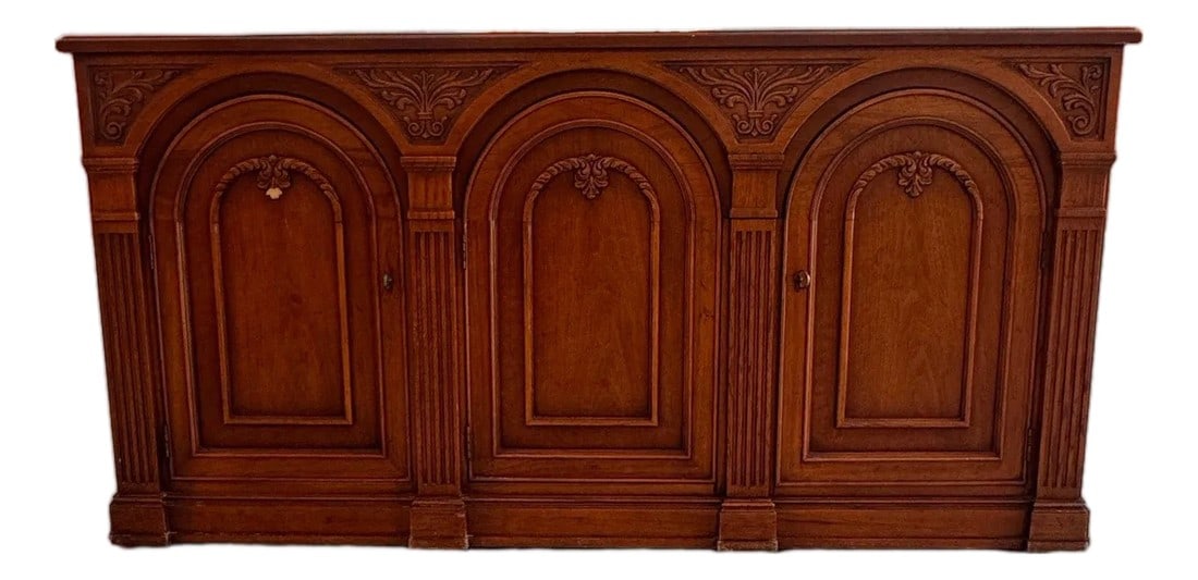 Vintage French Louis XVI Style Buffet Credenza, 1960s – Regency Style Cabinet (1 of 10)
