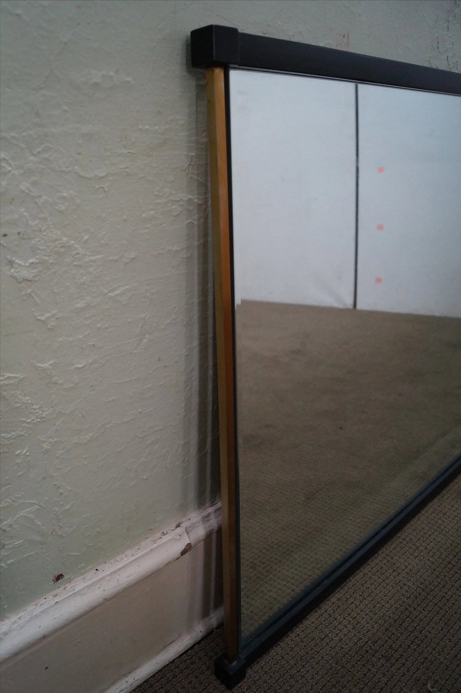 Tung Si Ebonized & Brushed Nickel Mirror - 6