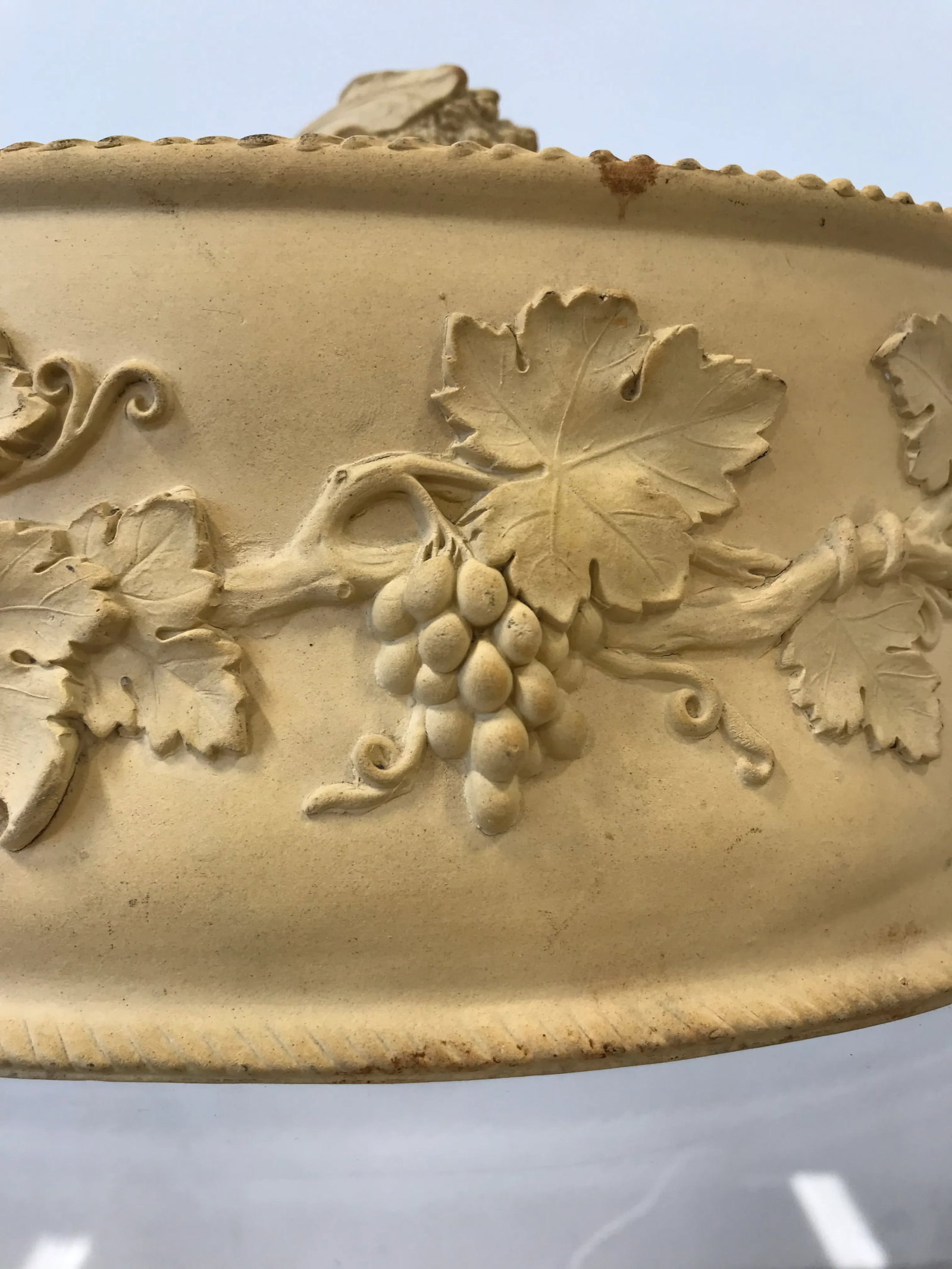 Late 19th Century Large Antique Wedgwood Caneware Cabbage Finial Game Pie Dish / Tureen C1870 #3 - 6