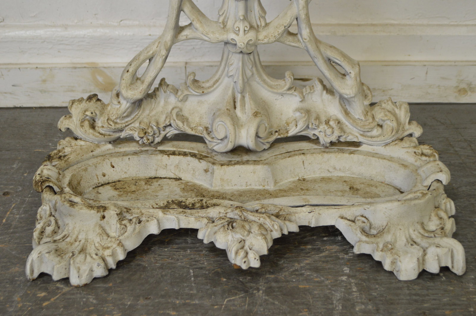 Antique 19th Century Victorian Cast Iron Hall Stand - 7