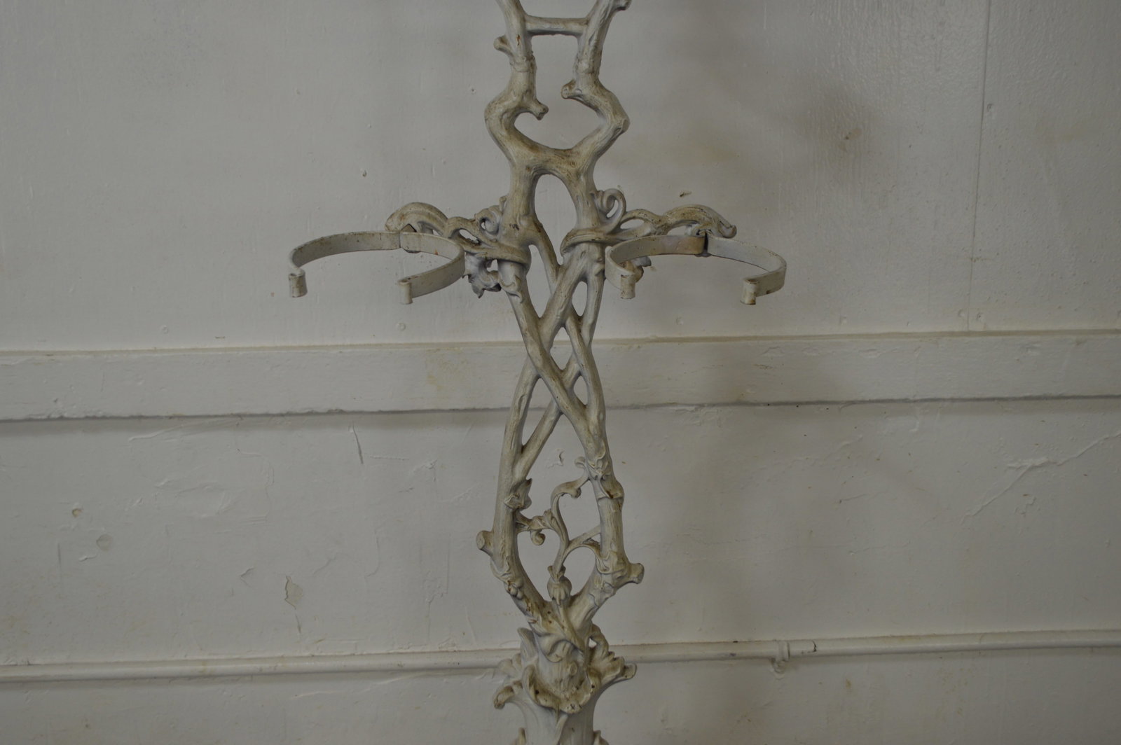 Antique 19th Century Victorian Cast Iron Hall Stand - 8
