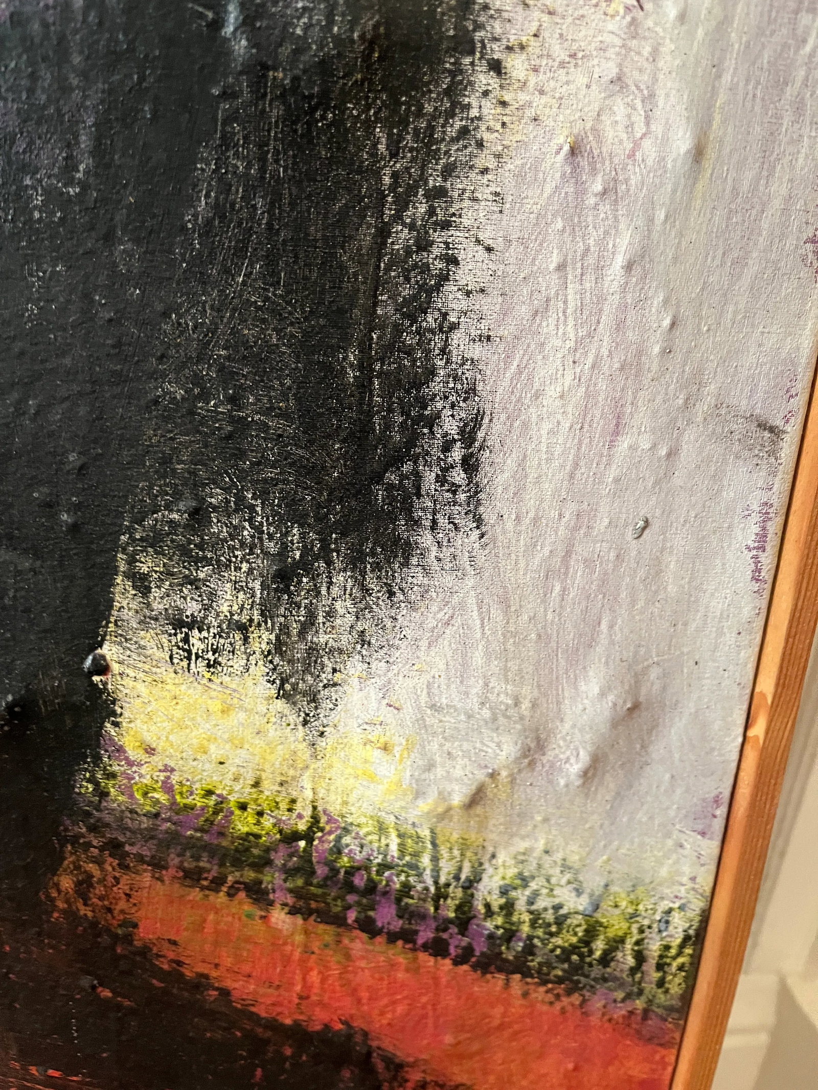 1960s Mid Century Modern Oil on Canvas Dancer - 5