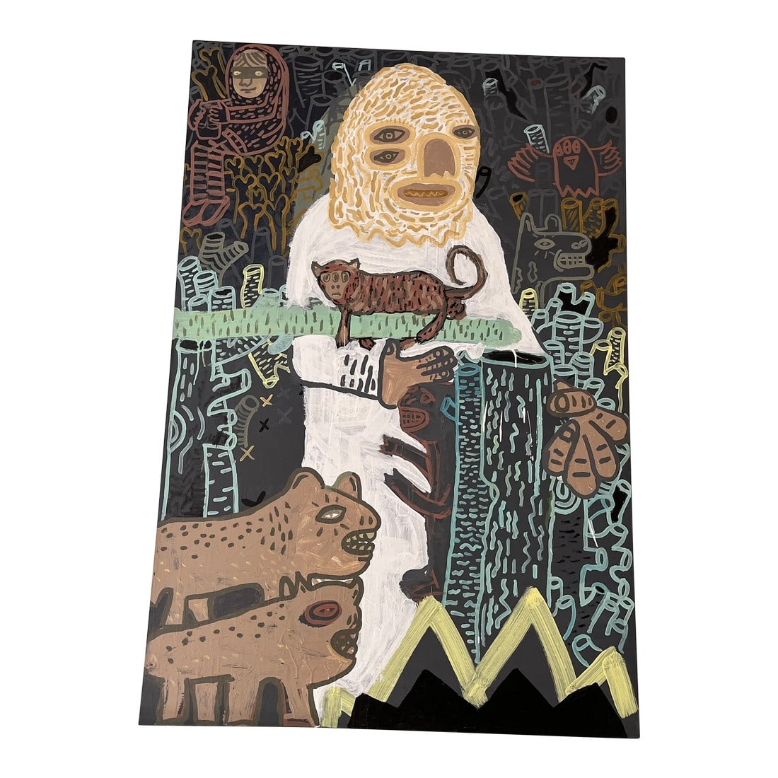Contemporary Hungarian Pop Art Graffiti Painting by Kovacs Budha Tamas (1 of 12)