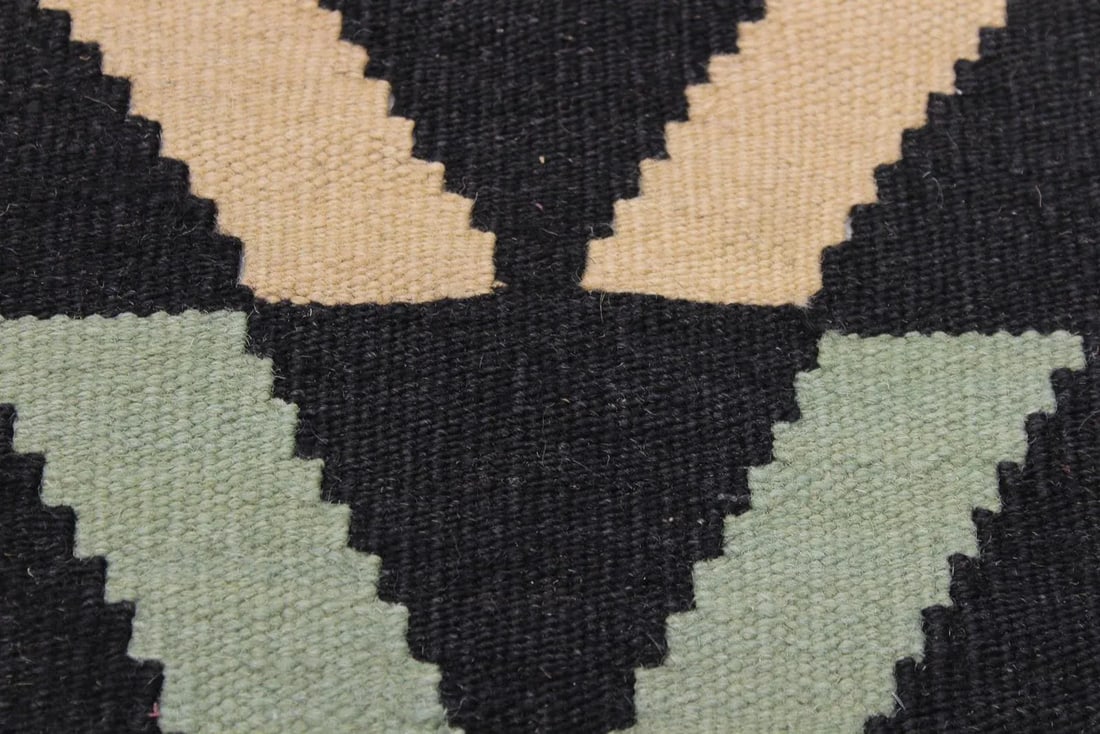 Abstract Kilim Hand-Woven Wool Rug -5"²3"³ × 6"²8"³ - 6