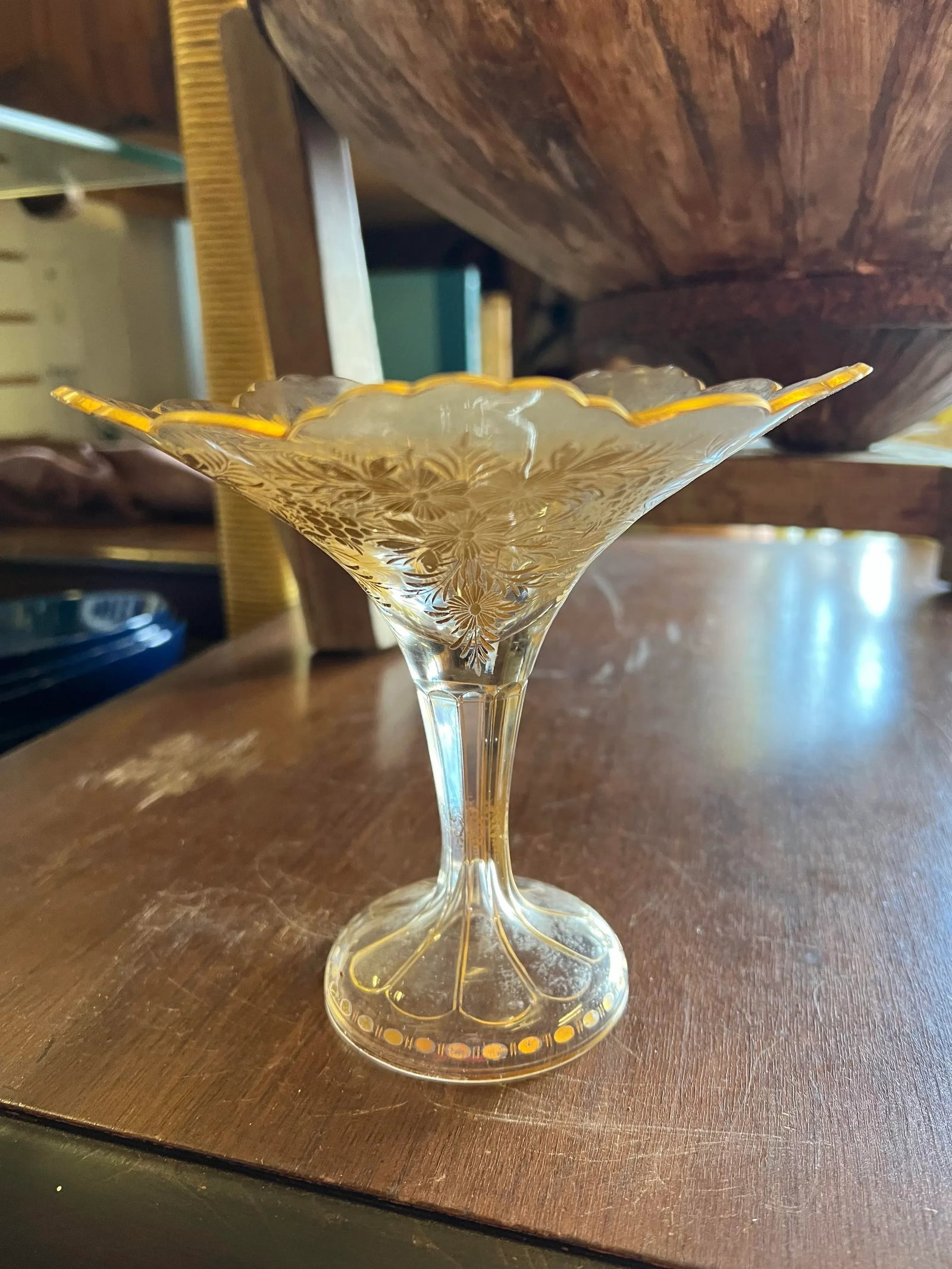 Late 19th Century French Gilded Bonbon Dish - 2
