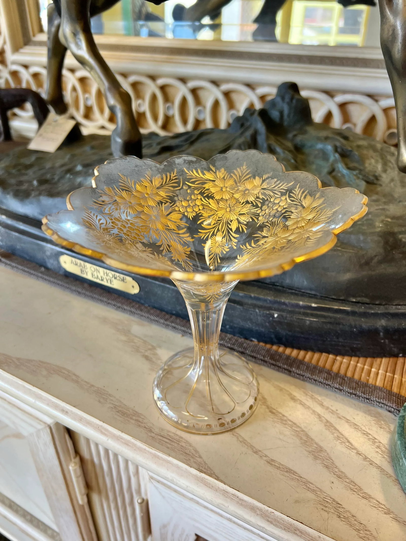 Late 19th Century French Gilded Bonbon Dish - 6