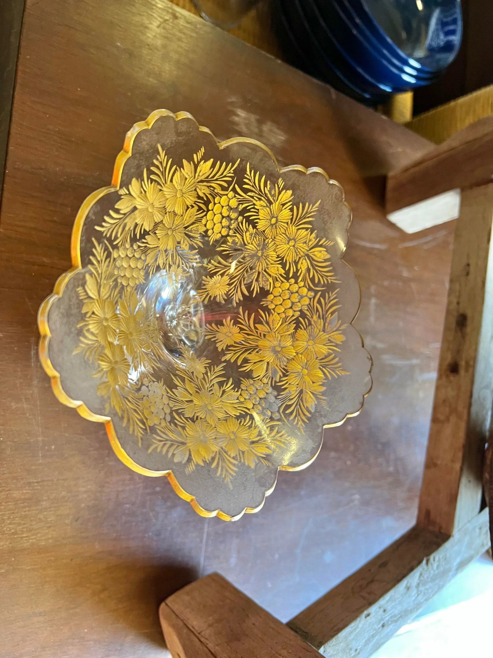 Late 19th Century French Gilded Bonbon Dish - 8