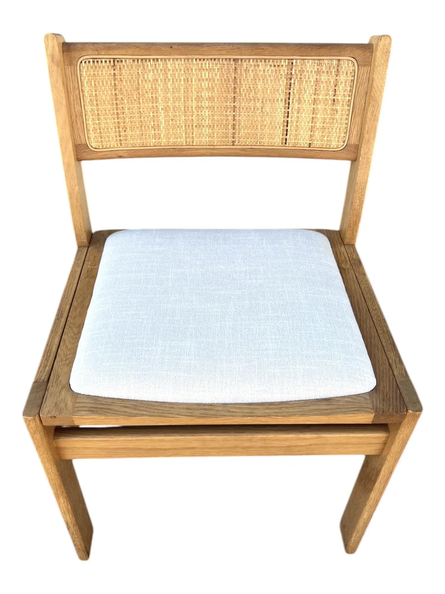 1960s Kurt Ã˜stervig–Style Teak Dining Chairs – Set of 6, Restored With New - 7