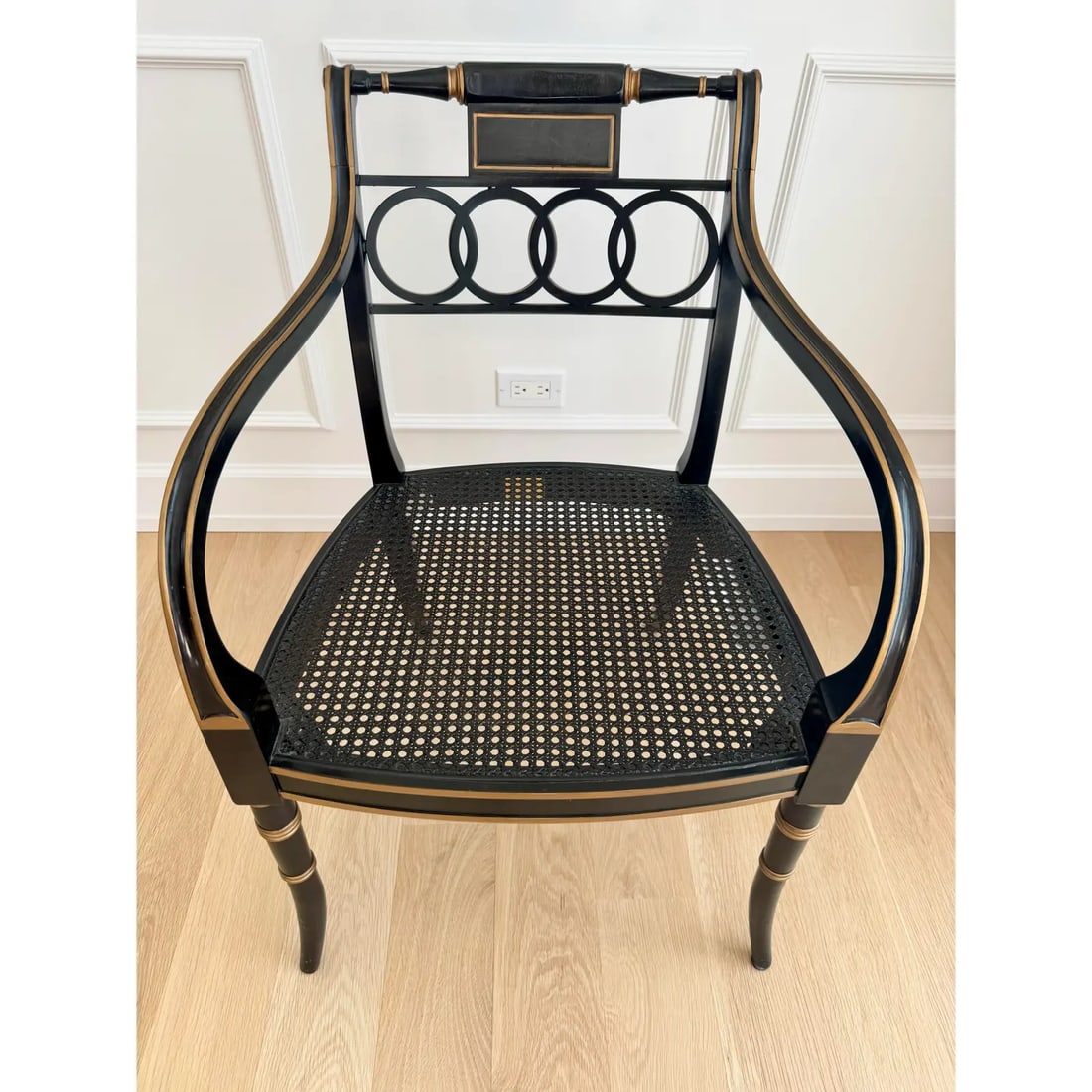 Set of 8 Baker "Governor Alston" Historic Charleston Collection Armchairs - 2