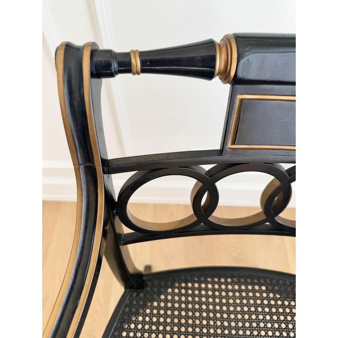 Set of 8 Baker "Governor Alston" Historic Charleston Collection Armchairs - 4