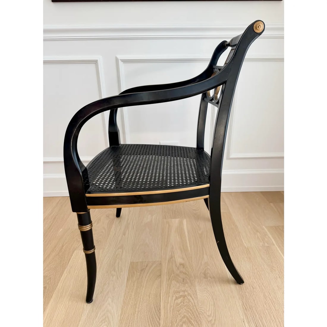 Set of 8 Baker "Governor Alston" Historic Charleston Collection Armchairs - 6