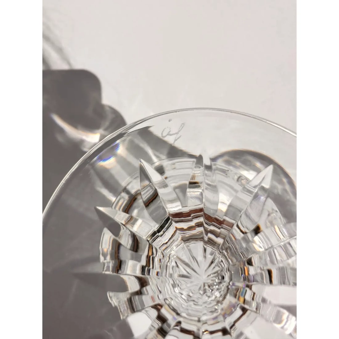Signed Orrefors Sweden Large Set of 45 Crystal Glass Drinkware Stemware 11 Service Settings Goblet W - 3
