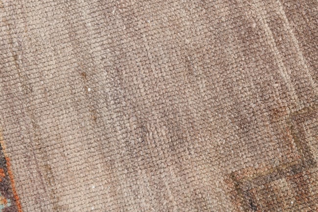 4'3'' x 5'5'' Handmade Vintage Wool Rug - 6913 - 13