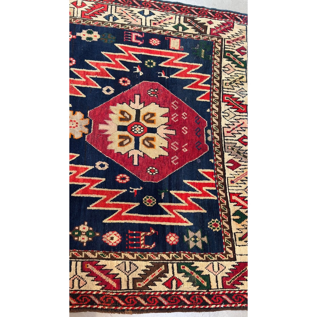 Antique Armenian rug - 5