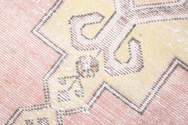 4'2'' x 8'3'' Unique Handmade Vintage Rug - 2495 - 9