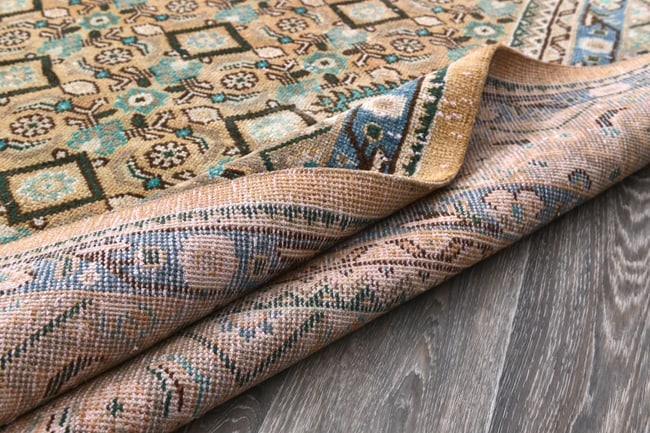 9'6'' x 12'8'' Unique Handmade Vintage Rug - 242589 - 13