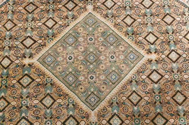 9'6'' x 12'8'' Unique Handmade Vintage Rug - 242589 - 5
