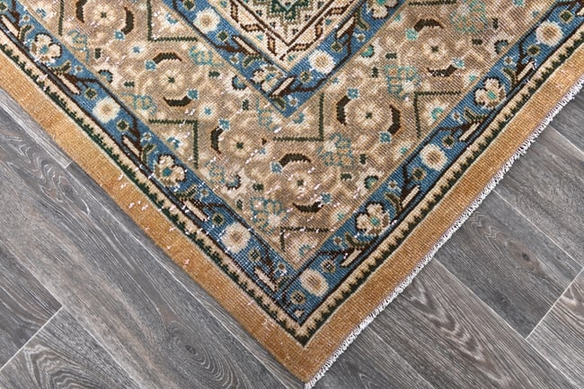 9'6'' x 12'8'' Unique Handmade Vintage Rug - 242589 - 7