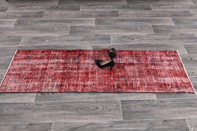 1'7'' x 5'6'' Turkish Vintage Runner Rug - 243447 - 2