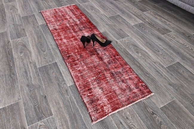 1'7'' x 5'6'' Turkish Vintage Runner Rug - 243447 - 3