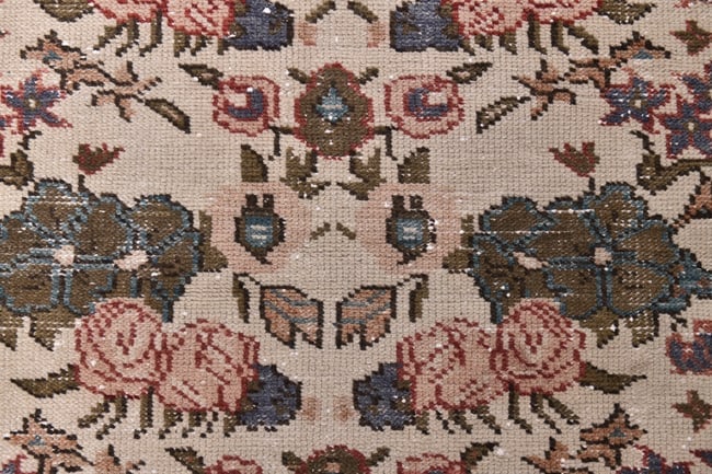 2'5'' x 6'3'' Handmade Vintage Wool Rug - 244712 - 5