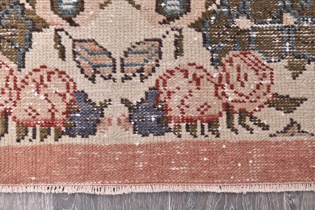 2'5'' x 6'3'' Handmade Vintage Wool Rug - 244712 - 8