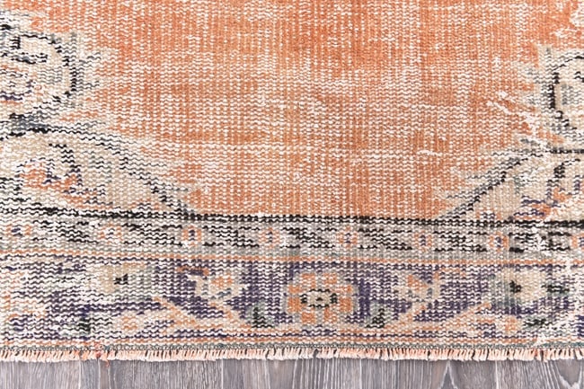 5'8'' x 8'5'' Handmade Vintage Wool Rug - 244760 - 8