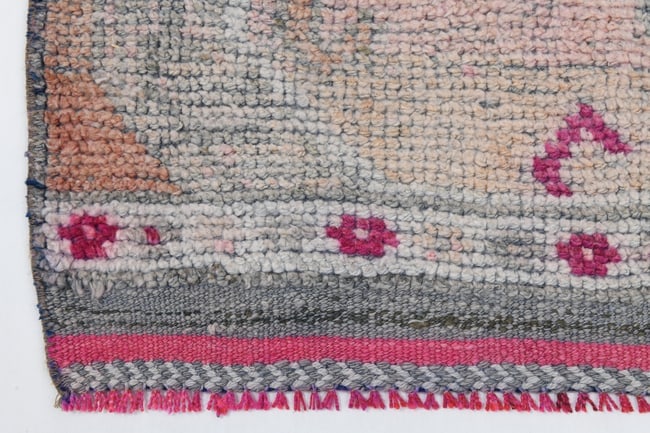 3'2'' x 10'1'' Vintage Wool Runner Rug - 18162 - 17