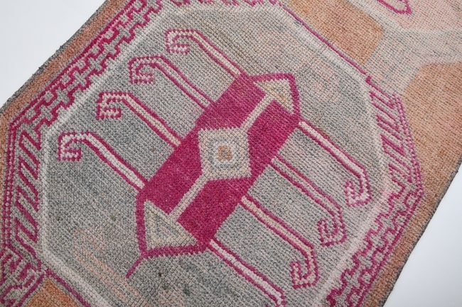 3'2'' x 10'1'' Vintage Wool Runner Rug - 18162 - 8
