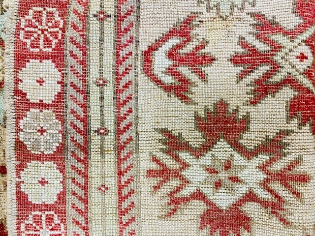 Antique all over Ushak rug-4040 - 10