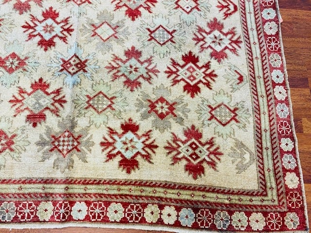 Antique all over Ushak rug-4040 - 4