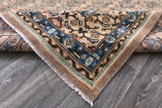 9'8'' x 13'2'' Unique Handmade Vintage Rug - 242582 - 12