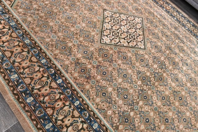 9'8'' x 13'2'' Unique Handmade Vintage Rug - 242582 - 4
