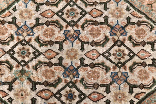 9'8'' x 13'2'' Unique Handmade Vintage Rug - 242582 - 6