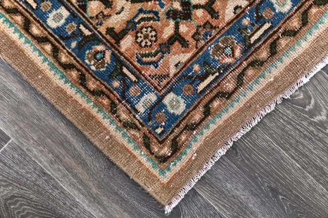 9'8'' x 13'2'' Unique Handmade Vintage Rug - 242582 - 7