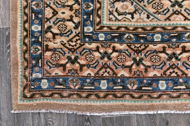 9'8'' x 13'2'' Unique Handmade Vintage Rug - 242582 - 8